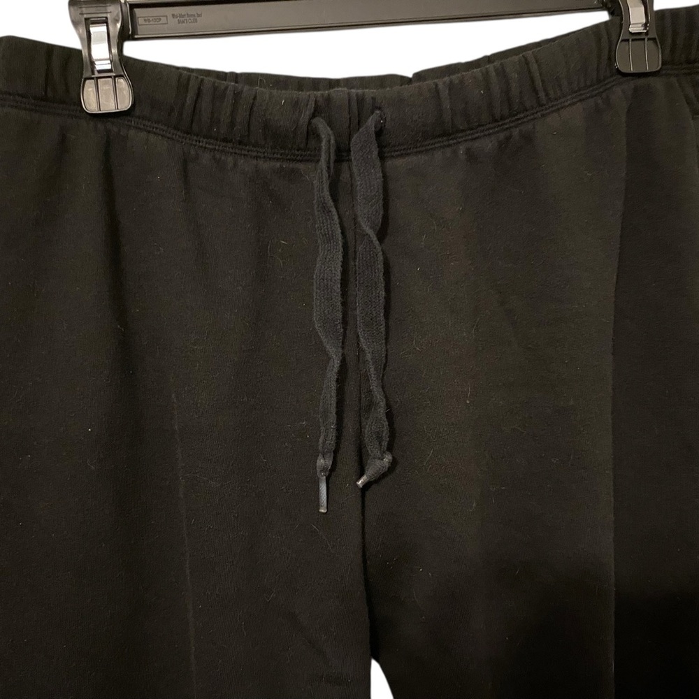 PINK Victoria's Secret Black Sweatpants with Logo - Picture 3 of 6